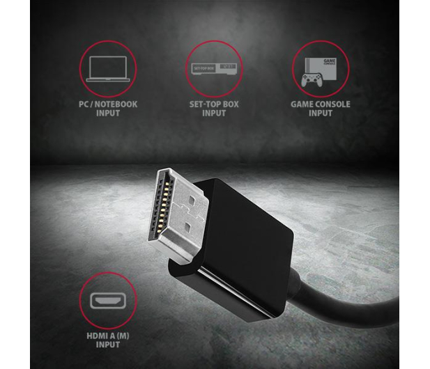 Axagon RVH-VGN, HDMI - VGA adapter, FullHD, 1920*1200 - 1353451 - zdjęcie 7